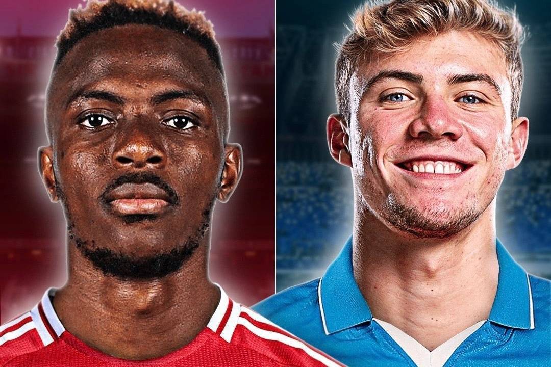 曝曼联签奥斯梅恩方案，或用霍伊伦德折抵3000万交换！加纳乔需单独交易